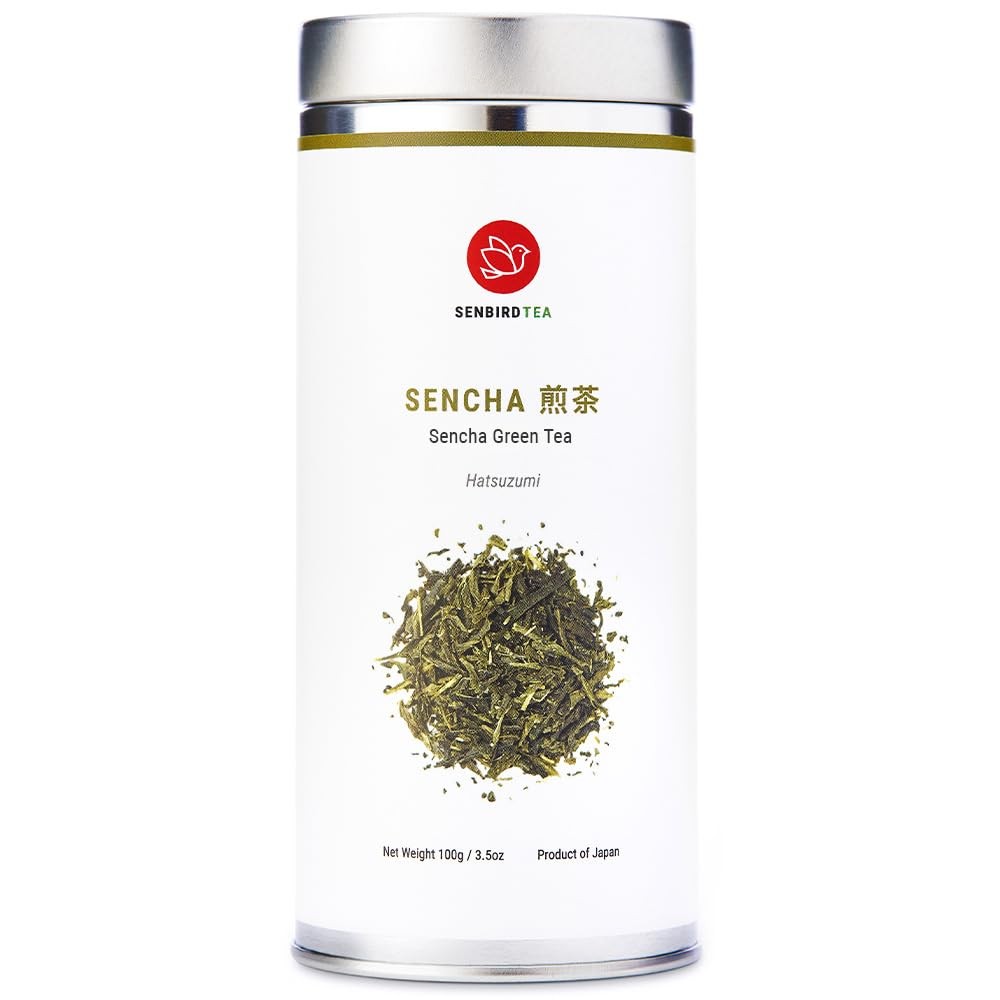 Senbird Premium Sencha – Japanese Green Tea – From Shizuoka, Japan – Loose Le…