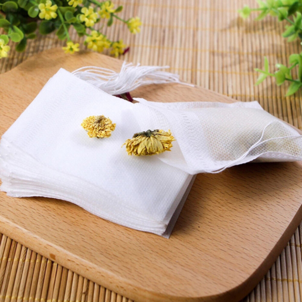 Drawstring Non-Woven Filter Bag High temperature resistance Double S fabric