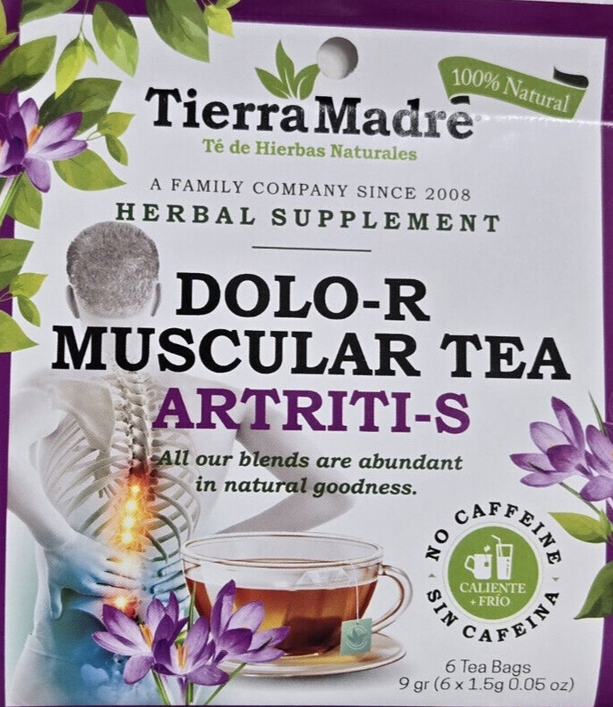 TEA HERBAL TEA Tierra Madre Herbs/ 18 bags