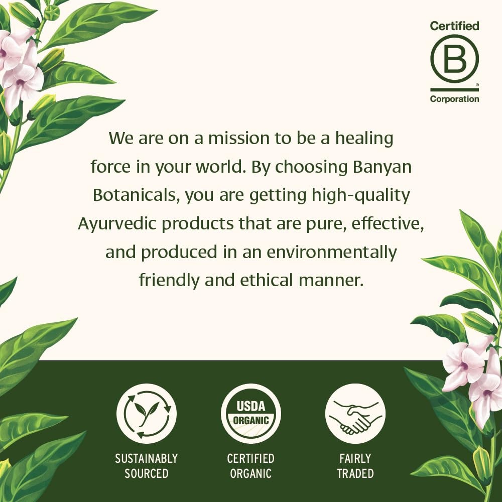 Banyan Botanicals Turmeric Milk – Organic Turmeric Latte Mix with Ashwagandha…