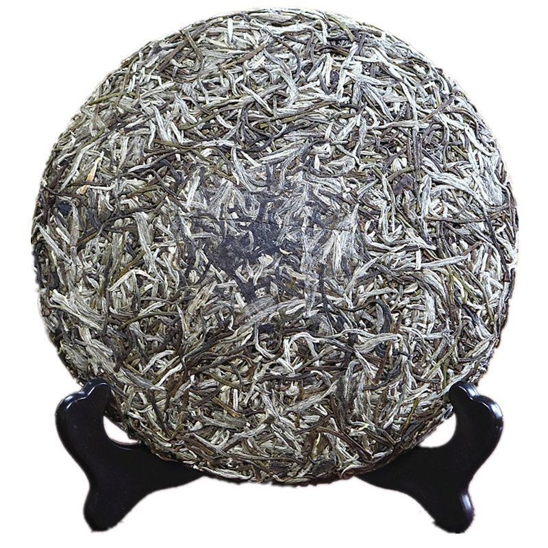 300g Premium Silver Needle White Tea Cake Chinese Bai Hao Yin Zhen BAI CHA Tea