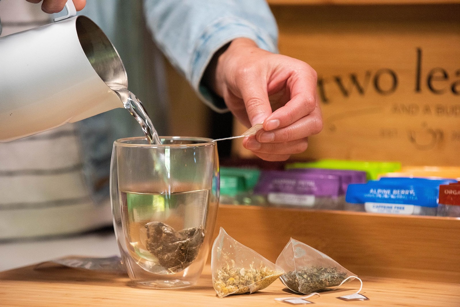 Two Leaves and a Bud Organic Tamayokucha Green Tea Bags, Whole Leaf Green Tea…