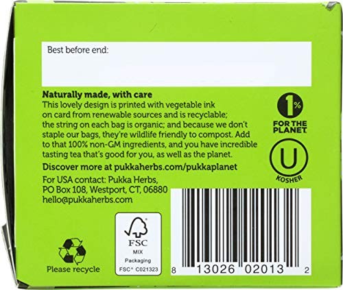 Pukka Supreme Green Matcha Tea 20 Count Organic Healthy Antioxidant Blend