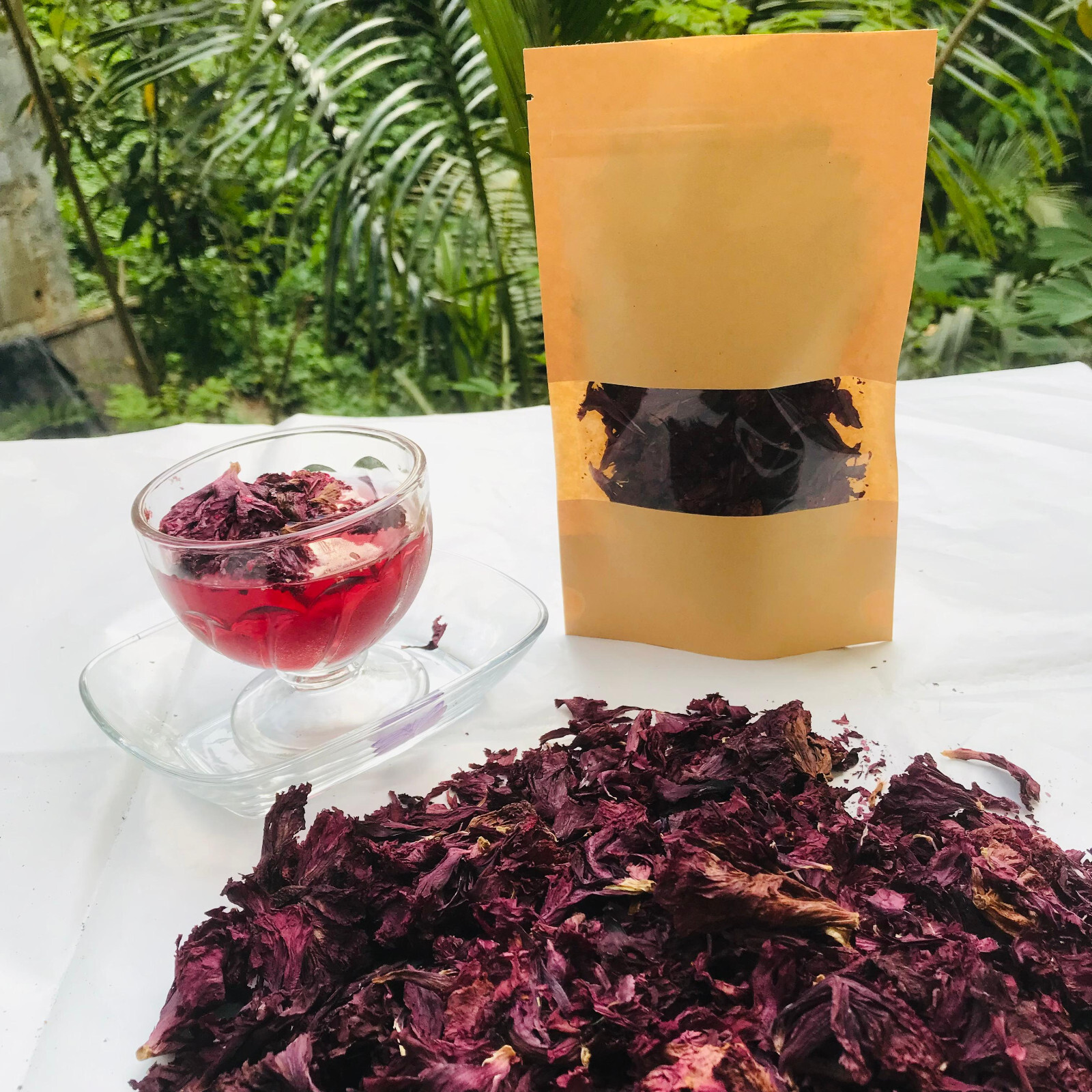 Ceylon Organic Dried Hibiscus Flowers Natural 100% Pure Premium Quality Herbal
