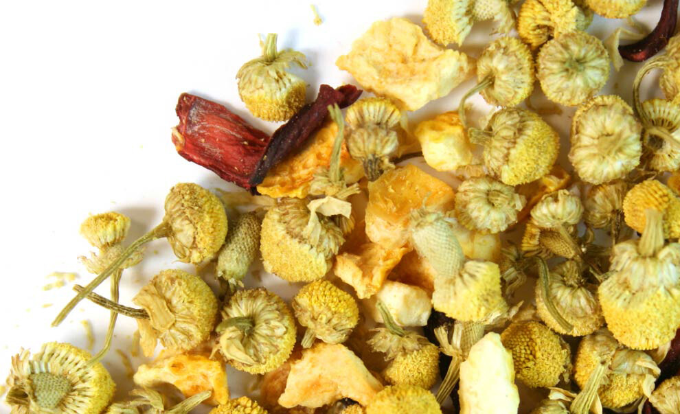 Citrus Chamomile Tea Premium LOOSE LEAF TISANE TEA