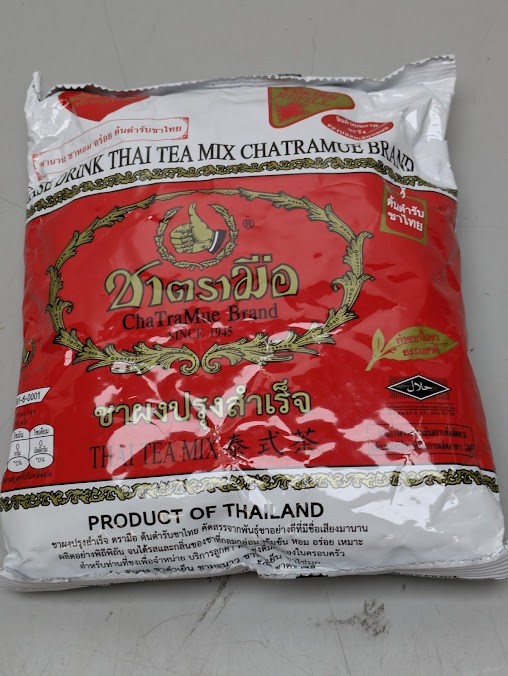 ChaTraMue Thai Tea .88 lbs Black Loose Leaf Tea Mix from Thailand BB-10/30/2025