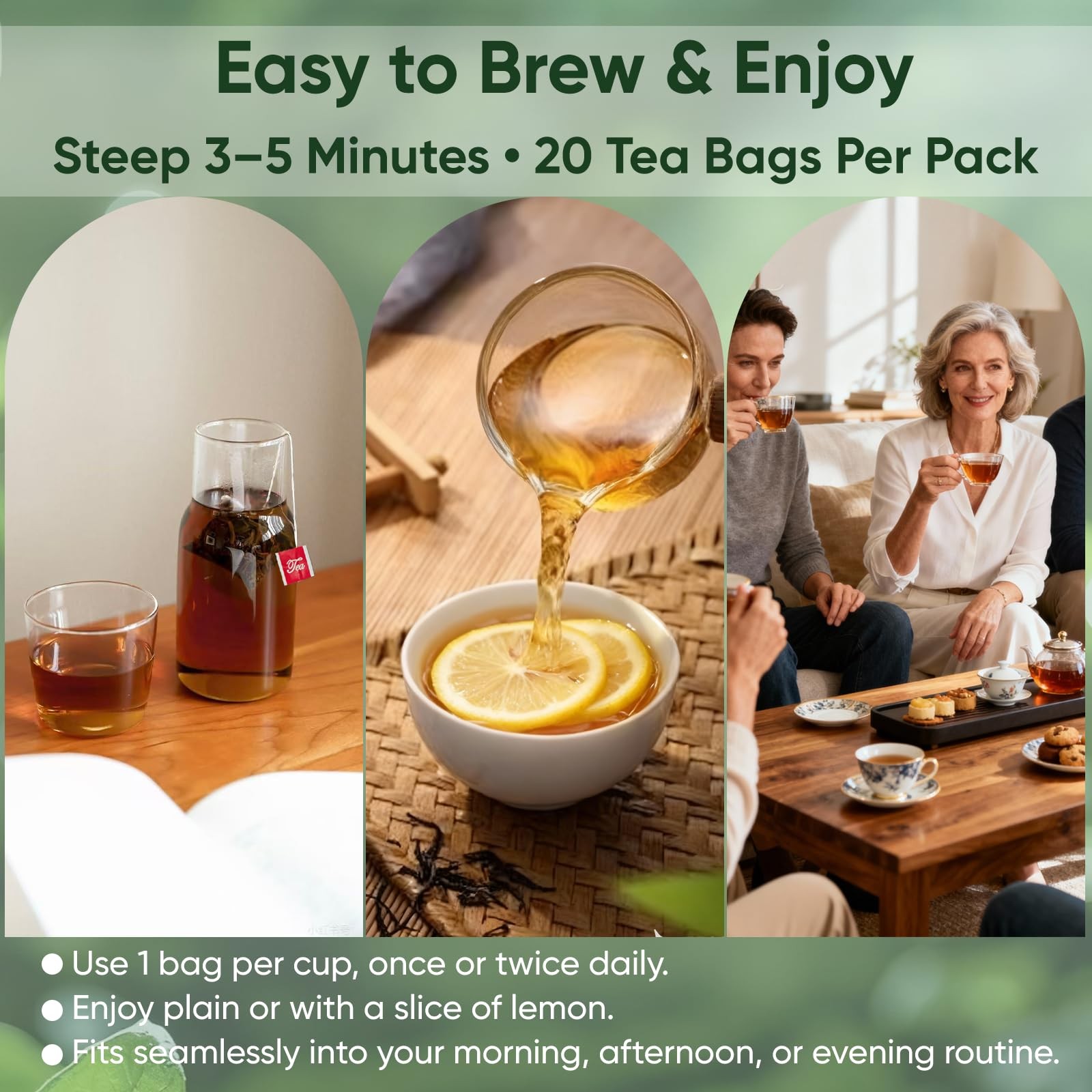 Pipi Tea, Pipi Oolong Tea Bags â€“ Organic Whole Leaf Oolong â€“ 20 Bags (5g …