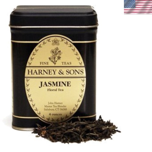 Elegant Jasmine Loose Leaf Tea in 4 Ounce Tin – High Caffeine & Kosher