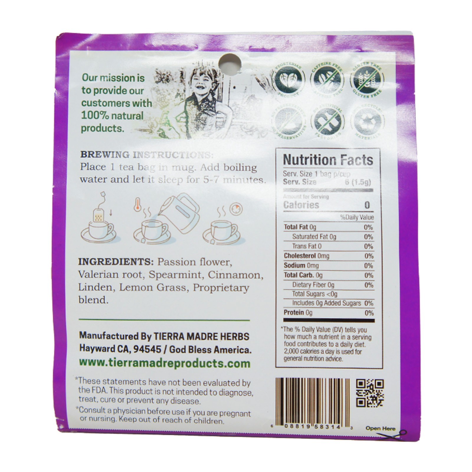 Tierra Madre Dolo-R Muscular Tea for Arthritis Relief – Herbal Pain Support 6 PK
