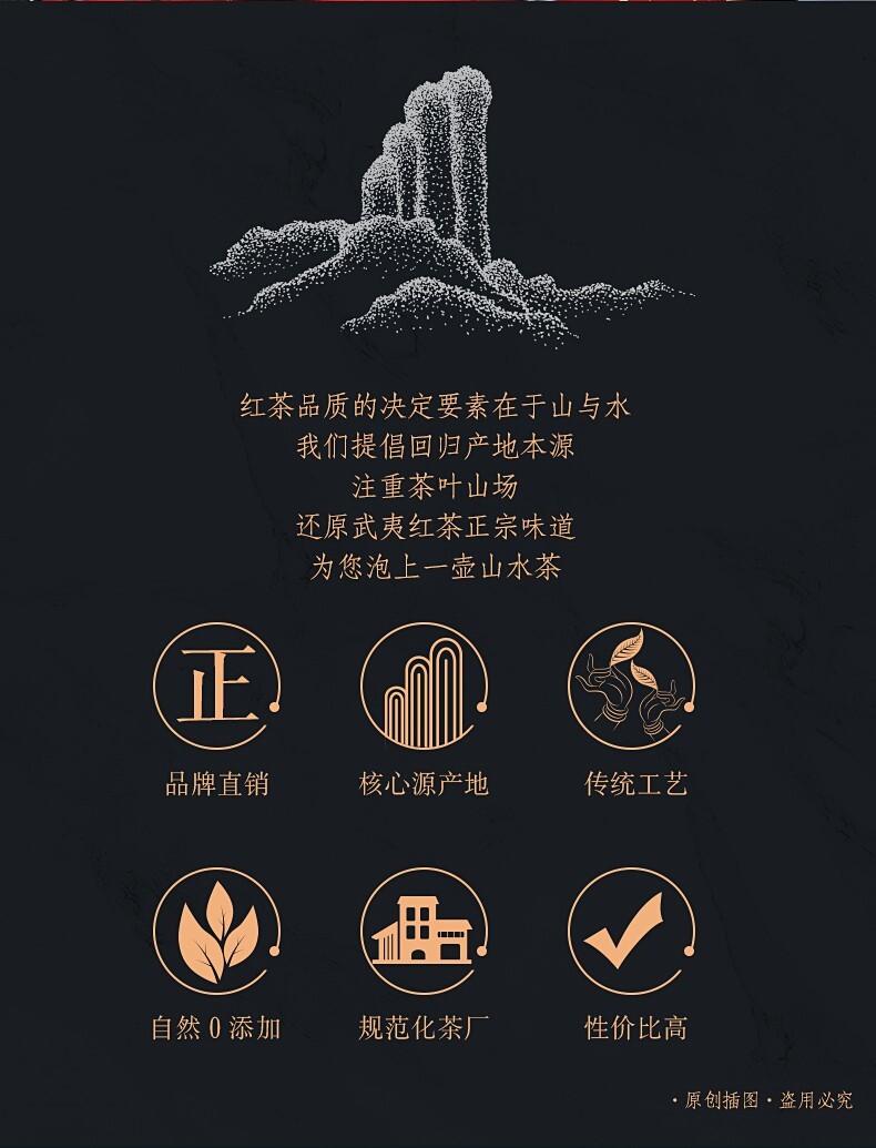 Wuyi Black Tea,武夷紅茶,金骏眉 Jin Jun Mei,200g*4