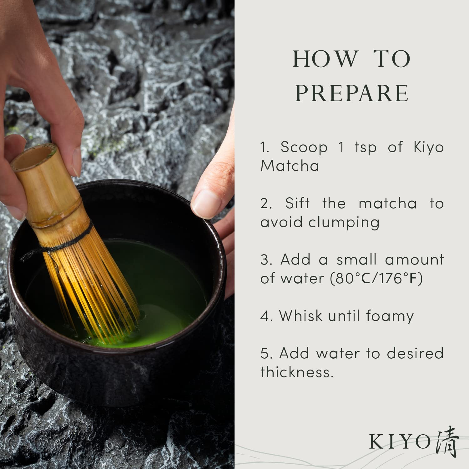 Kiyo Matcha Ritual Grade Wakyo Ceremonial Uji Matcha – Pure Japanese First Ha…