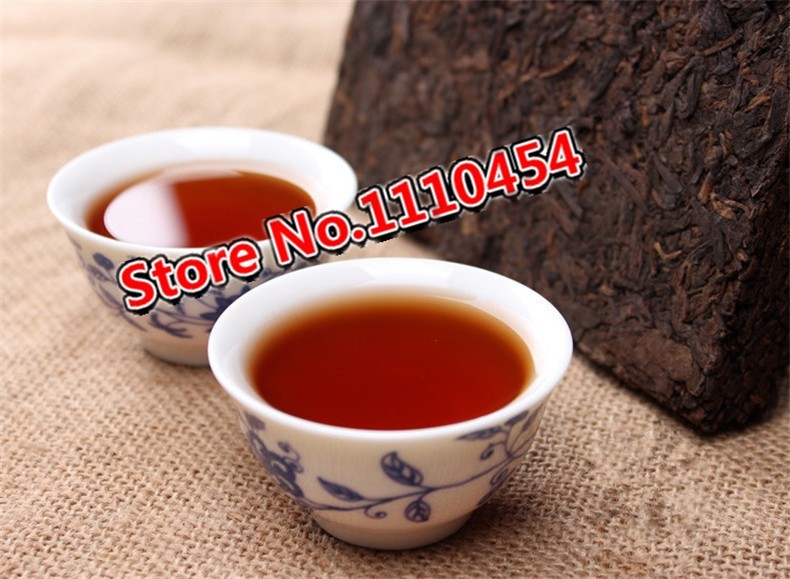 250g Yunnan Pu Erh Tea Ripe Puerh Brick Aged Menghai Black Tea Compressed Smooth