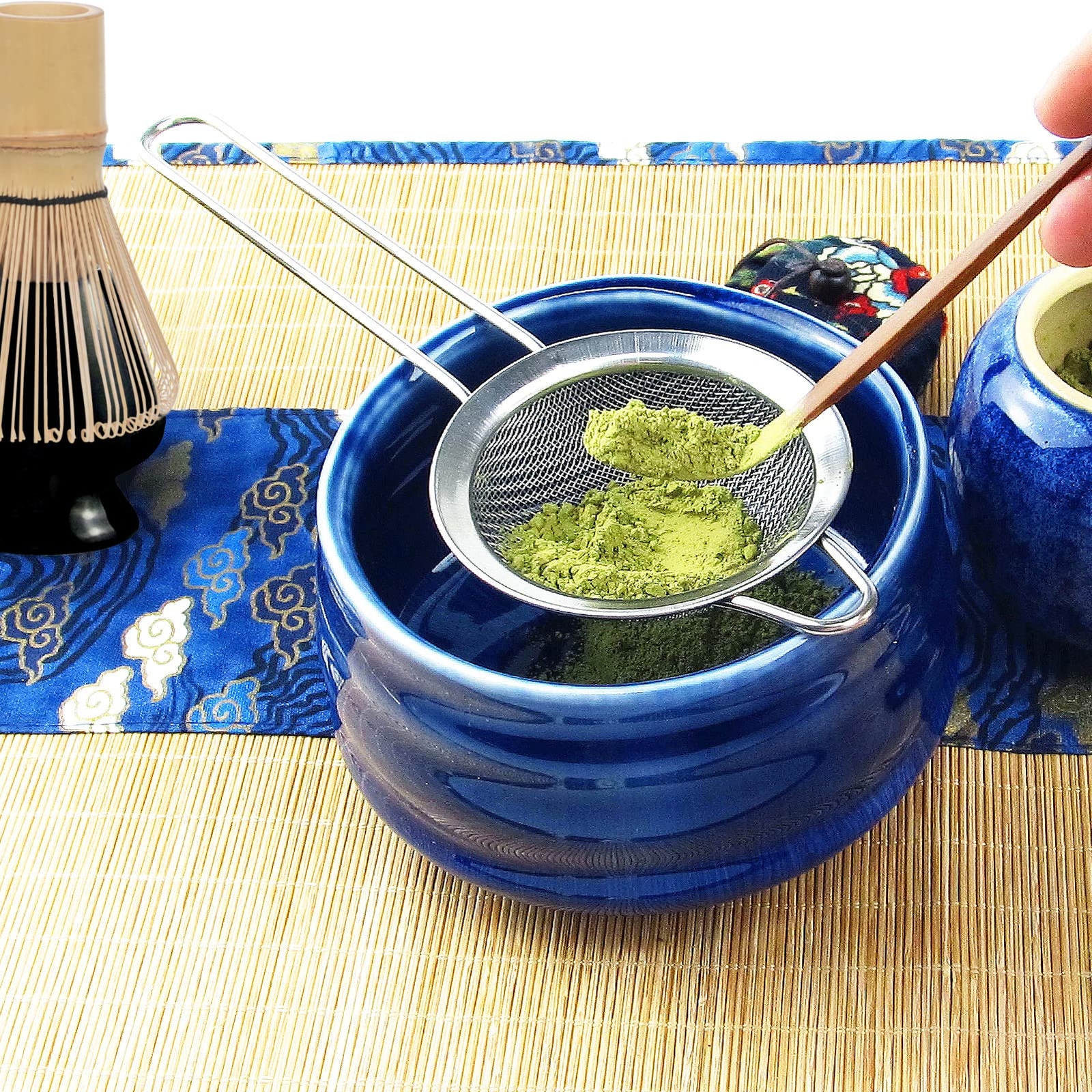 12Pcs Japanese Matcha Tea Set Matcha Bowl Matcha Whisk Whisk Holder