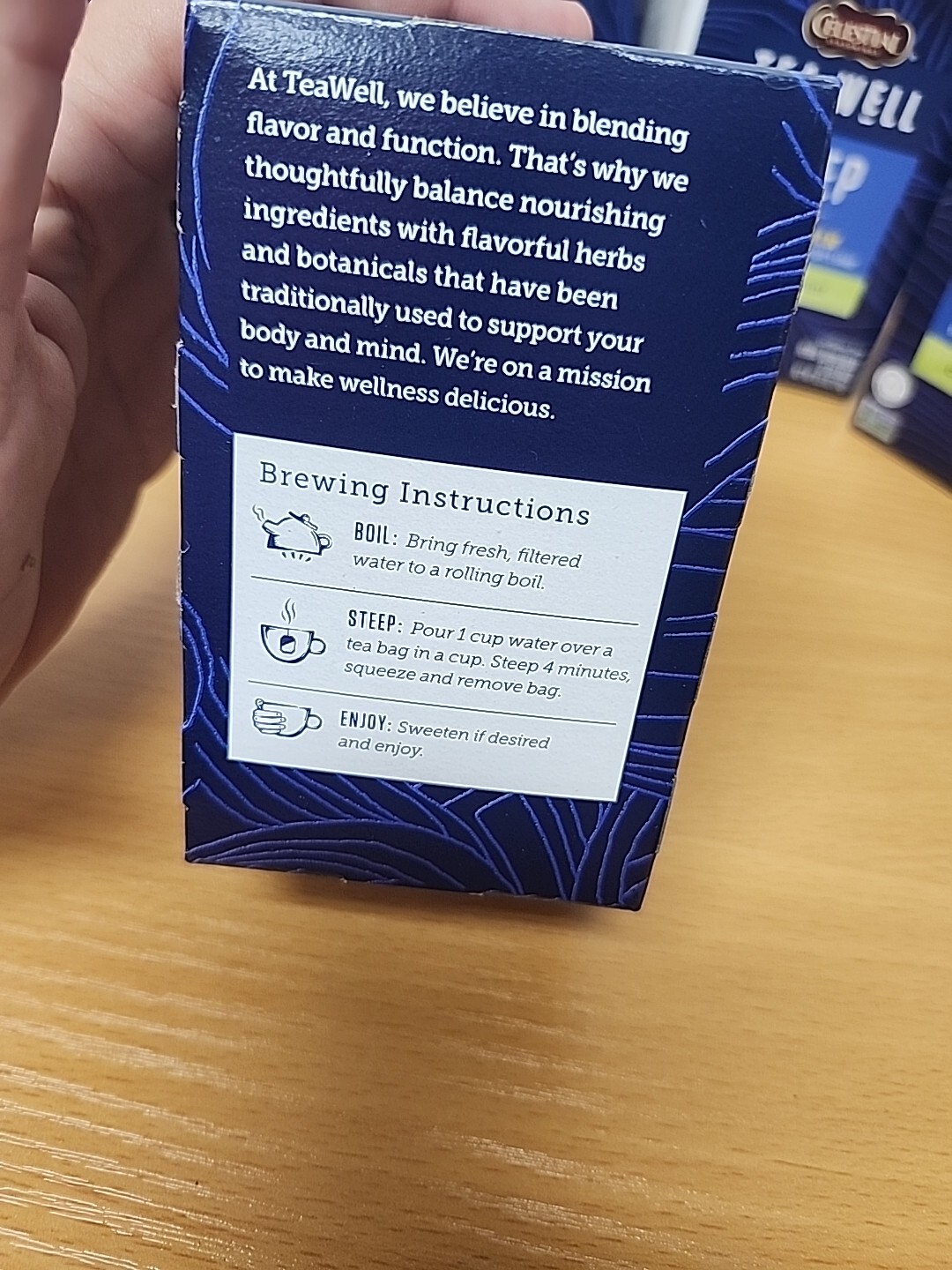 (6) Sleep, Melatonin, Chamomile Mint, Caffeine Free, 12 Tea Bags, 0.04 oz 1.2 g