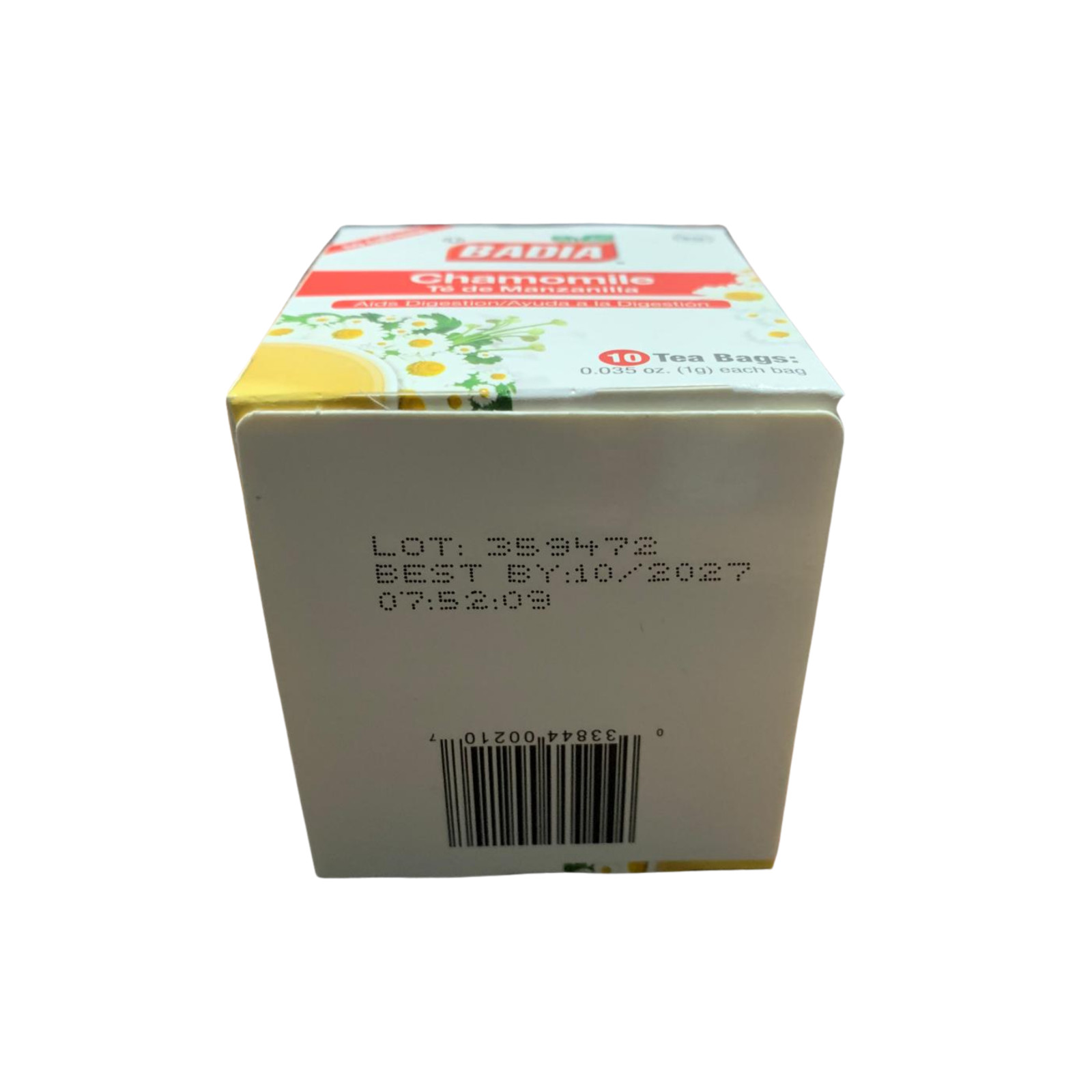 Badia Chamomile Tea 10 Tea Bags Caffeine Free Gluten Free Herbal Tea