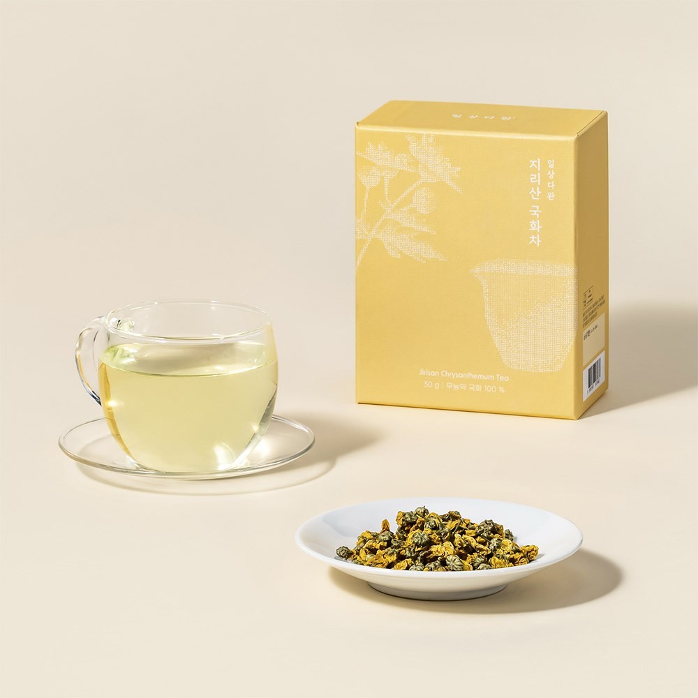 Ssanggye Korean Chrysanthemum Tea Jirisan Mountain Pesticide-Free 30g Loose Leaf