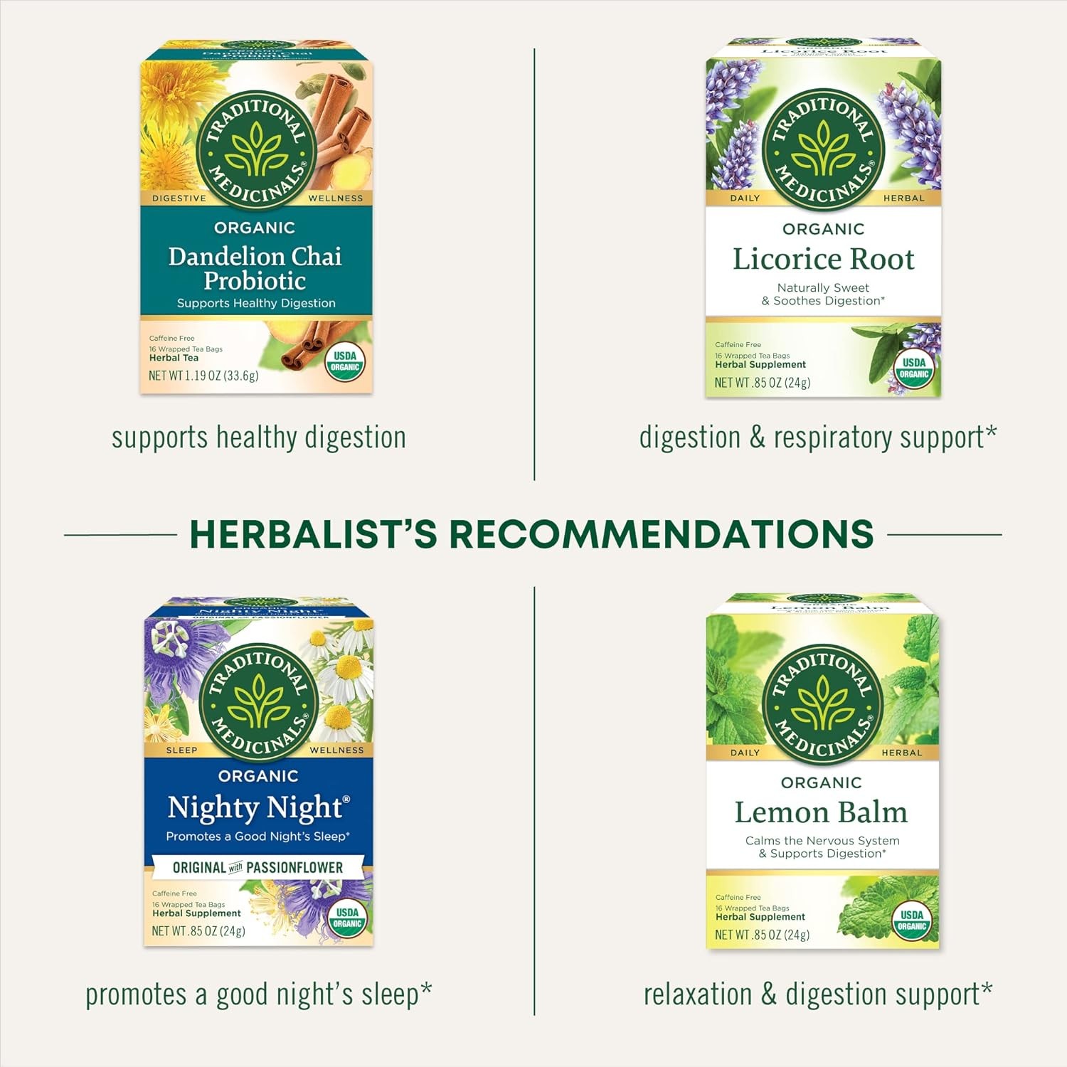 Traditional Medicinals Organic, Chamomile Tea – Supports Stress Relief and Relax