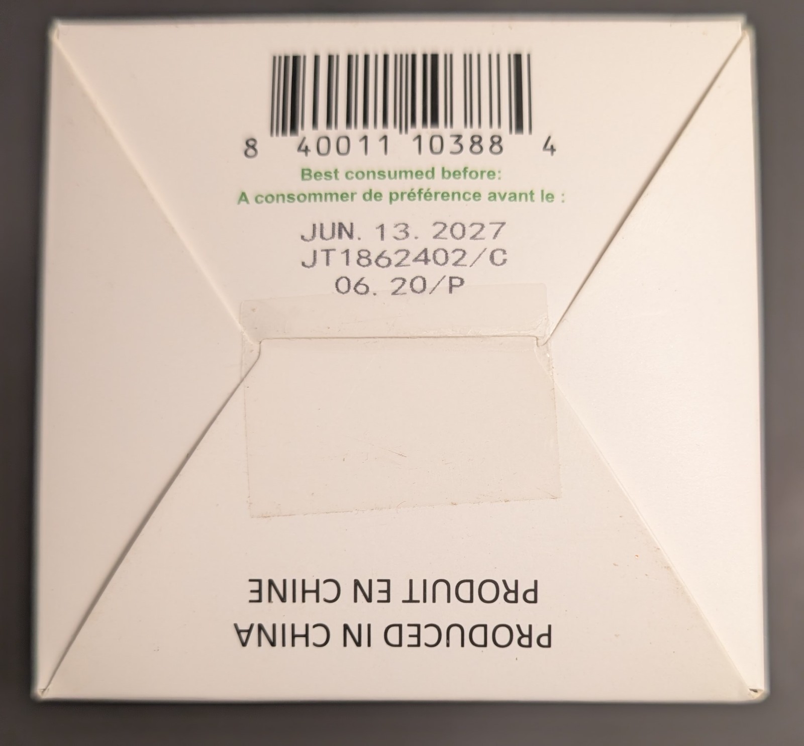 Touch Organic Strawberry Mint Green Tea 40 Tea Bags Best By 06/13/2027