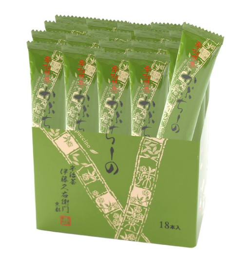 Japanese Green Tea Cappuccino Foam Powder 12g x 18 sticks Ito Kyuemon Uji-Cha