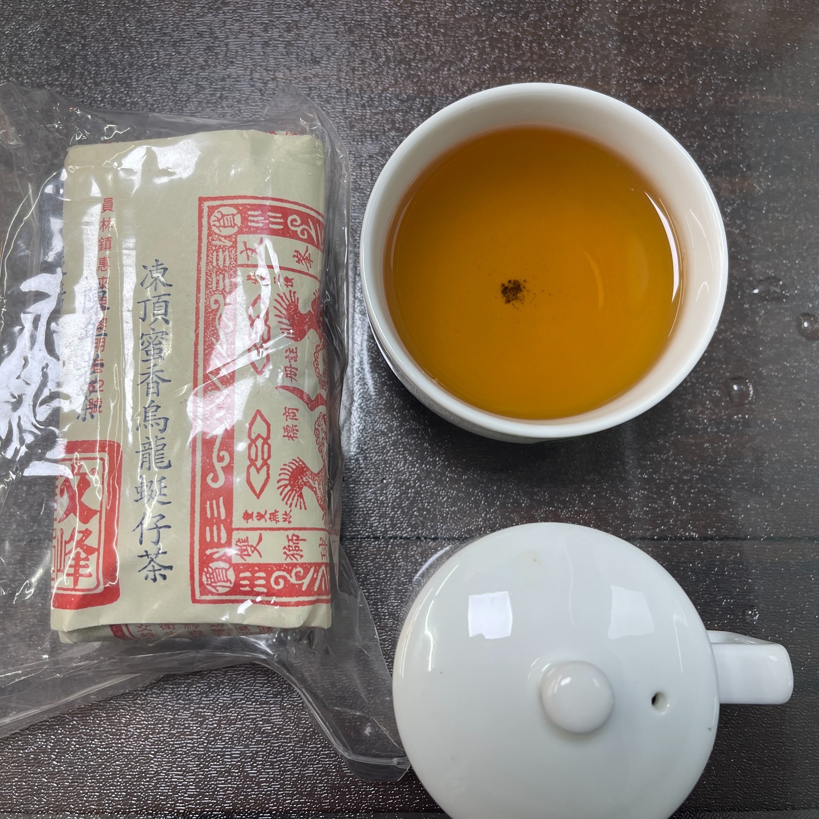 Partially fermented tea,Tongding Honey flavor Oolong Tea,Aged Tea,2008y,150g*4