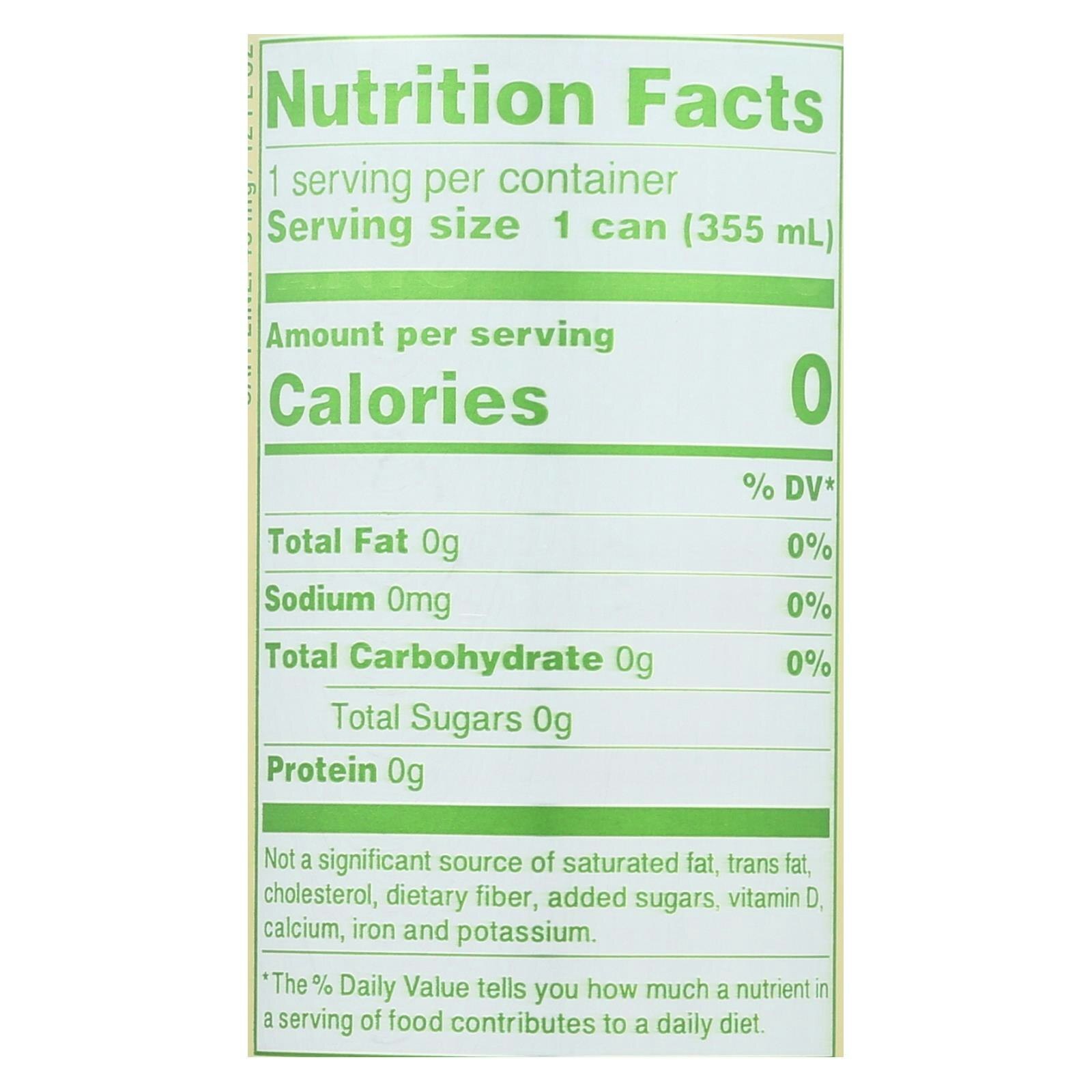 Zevia Sweetened Green Tea 12 fl oz (Pack of 12)