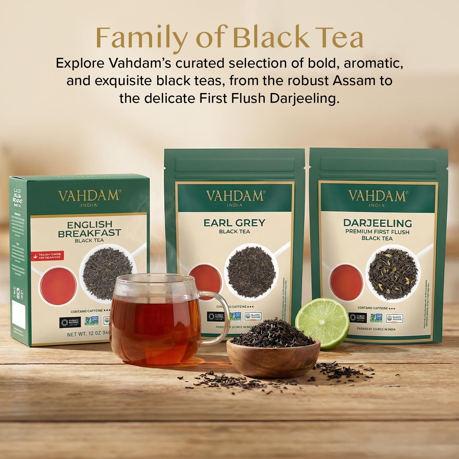 VAHDAM Original English Breakfast Tea (340g/12oz) 170+ 12 Ounce (Pack of 1)