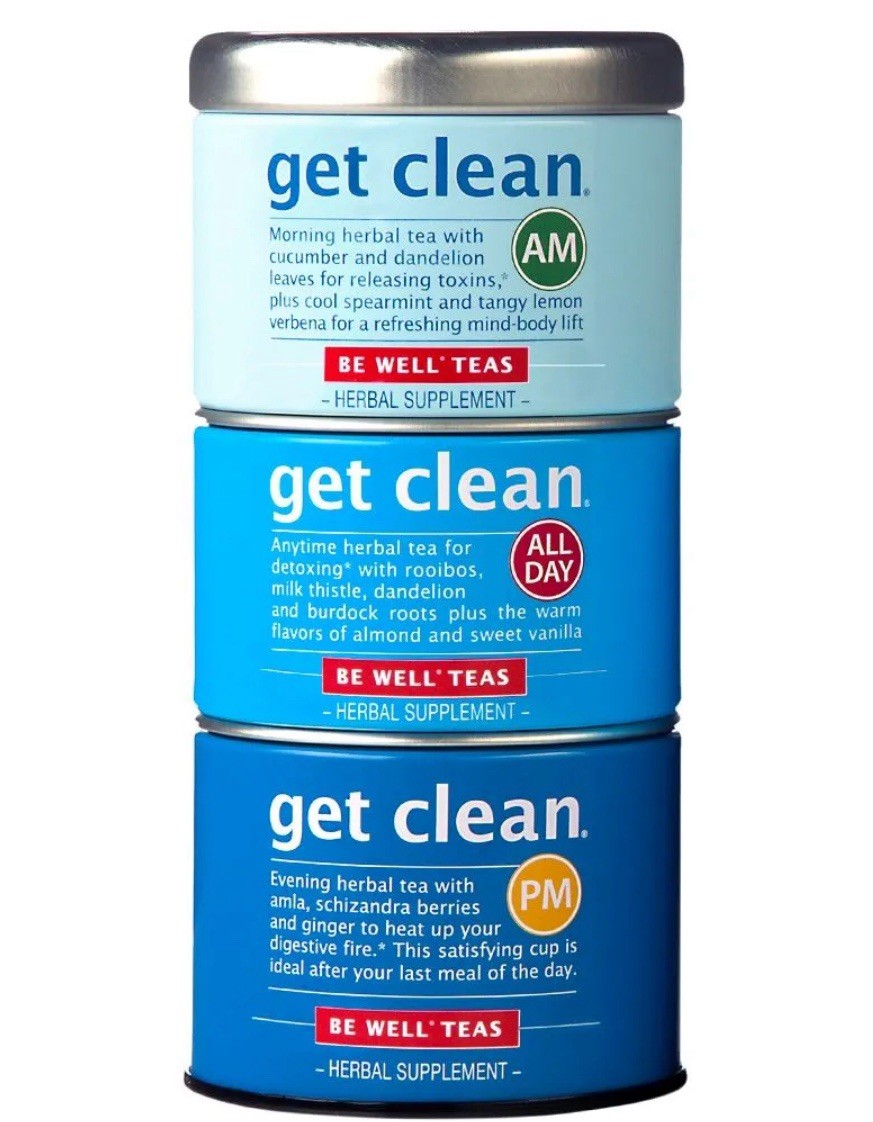 Be Well Teas Get Clean Herbal Teas For All Day New