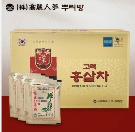 1+1 Korean Red Ginseng Tea 3g x 100bags+Korean Ginseng Tea 3g x 100bag
