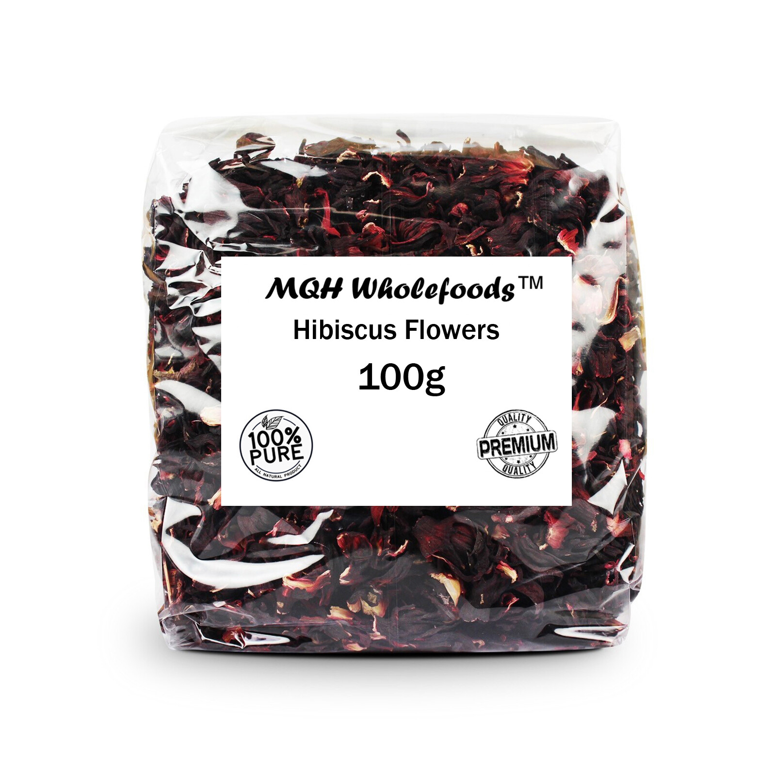 HIBISCUS Flowers Loose Leaf Herbal Tea 100% Pure Premium Quality! 25g-2kg