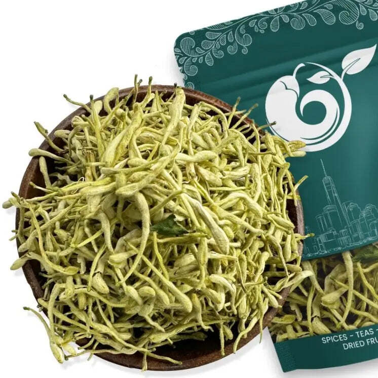 Honeysuckle Flower Tea – Lonicera japonica – Dried Flower – by NY Spice