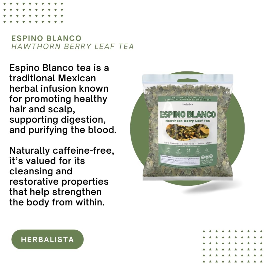 – Viral 5Oz (141G) Espino Blanco Te Herbal (Hawthorn Berry) Herbal Tea – Premium