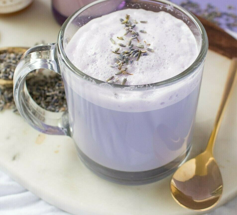 Lot 20 Lavender Milk Tea Chai Latte Instant Brew Cold Hot Autumn Drink FreeShip