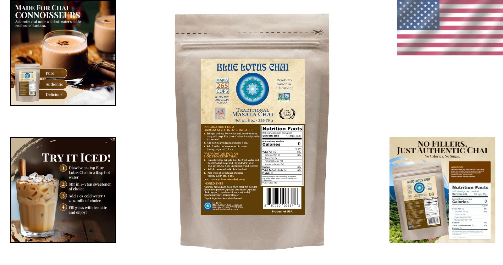 Organic Traditional Masala Chai – Just Add Hot Water for Instant Enjoyment