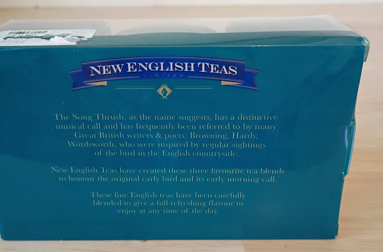 NEW Fine English Tea Breakfast, Earl Grey & Afternoon Set of 3 Tins EXP 9/2027