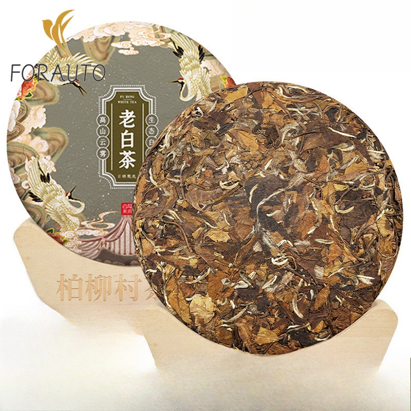 350g Fuding 2012 Chen Nian Jujube Fragrance White Peony Shoumei White Tea Cake