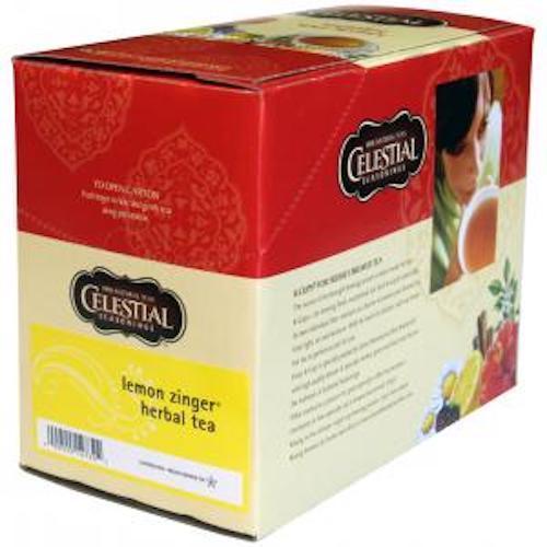 Celestial Seasonings Lemon Zinger Herbal Tea 24 Count Keurig K cup FREE SHIPPING