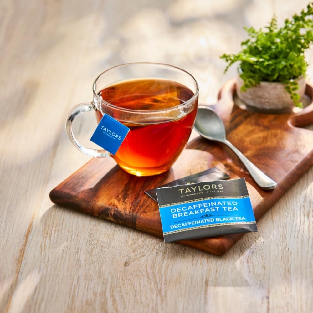 Natural Decaffeinated African Black Tea – 20 Bags, Enjoy Hot or Iced Anytime