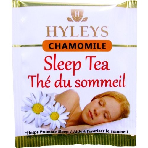 Hyleys Sleep Chamomile Herbal Tea – 25 Tea Bags (Caffeine Free, Gmo Free, Gluten