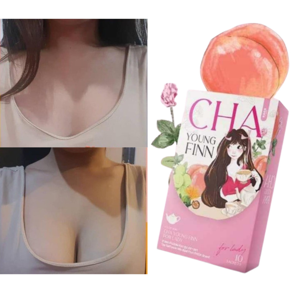 Cha Young Finn For Lady 1 Box Contains 10 Sachets 15g, Infusion Tea, X4 Pink Box