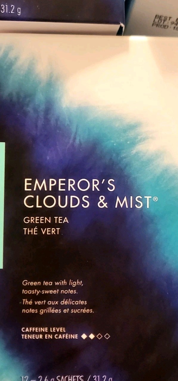 🍵 NEW! STARBUCKS TEAVANA EMPEROR’S CLOUDS & MIST TEA BOX TOTAL 12 SACHETS 2026
