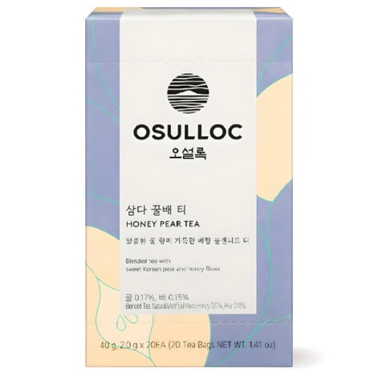 Osulloc Jeju Pure Green Tea Bags 2g 20 Bags 1 Pack