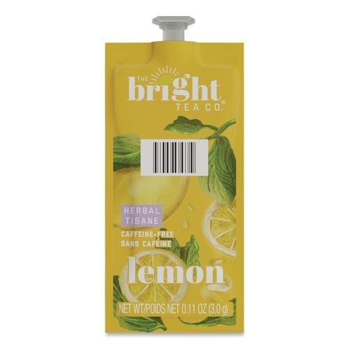 Flavia The Bright Tea Co. Lemon Herbal Tea Freshpack, 100/Carton