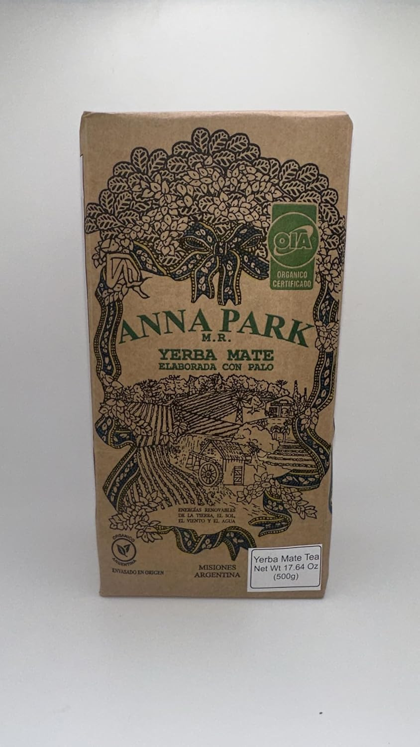 Anna Park Yerba Mate from Argentina – Organic – 1.1 LB (500Gr)