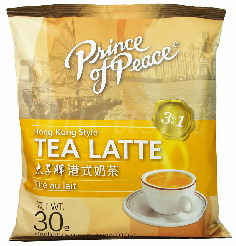 PRINCE OF PEACE 3 IN 1 HONG KONG STYLE TEA LATTE (30 SACHETS)