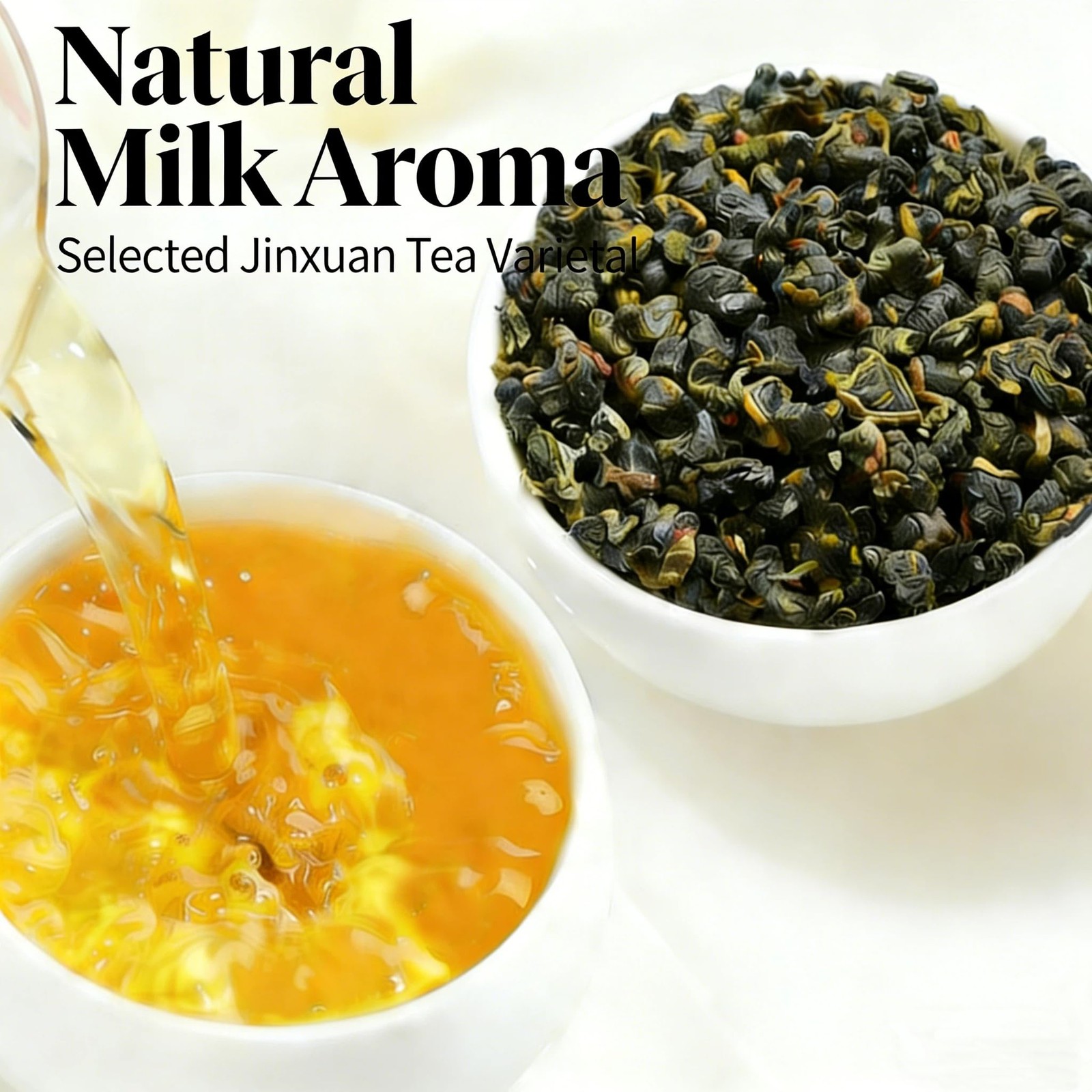 Milk Oolong Tea Chinese Jin Xuan Loose Leaf Formosa High Mountain Tea 5.29 oz