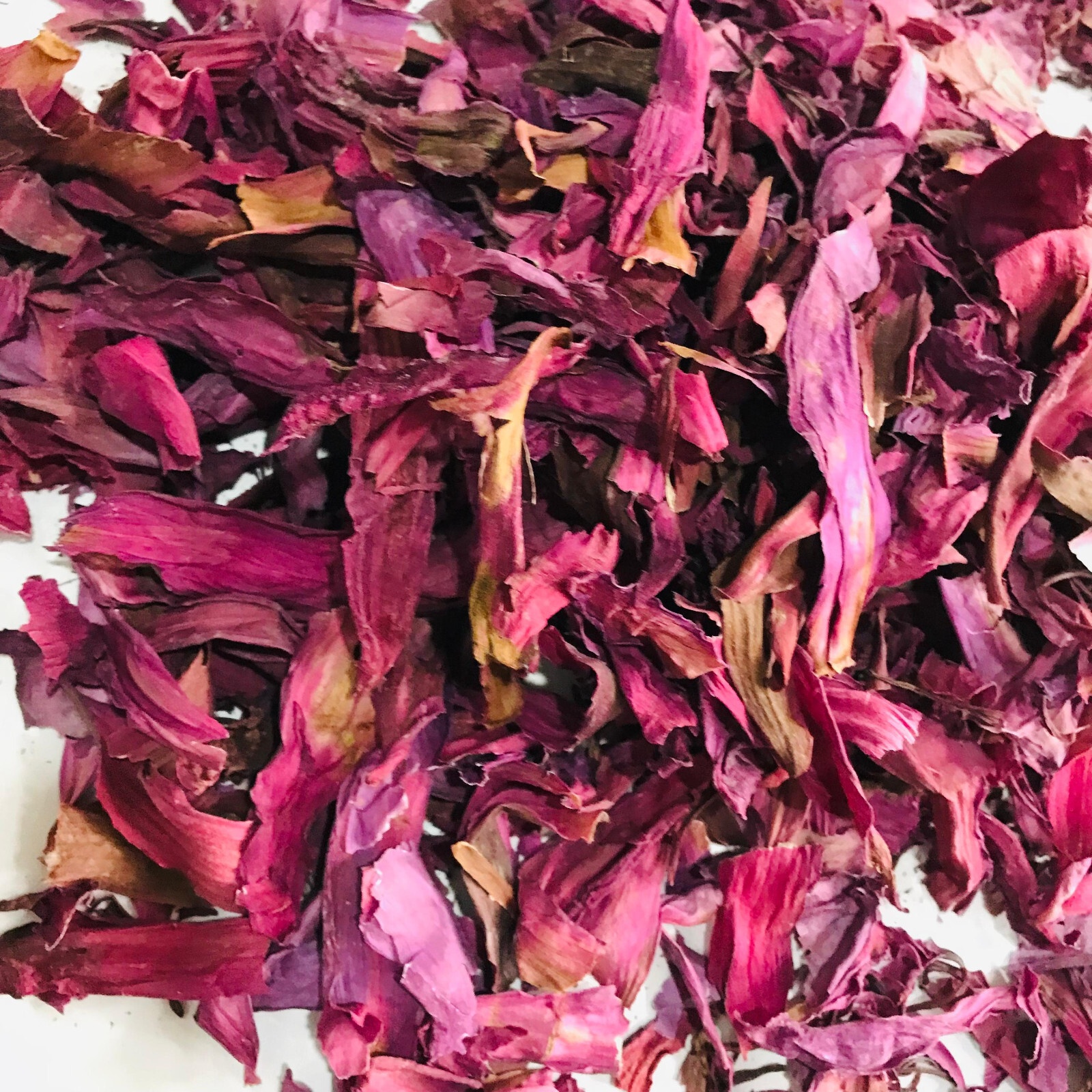 Dried Cut Red Lotus 1kg Nymphaea Rubra Flower Pure Organic Ceylon Herbal Tea