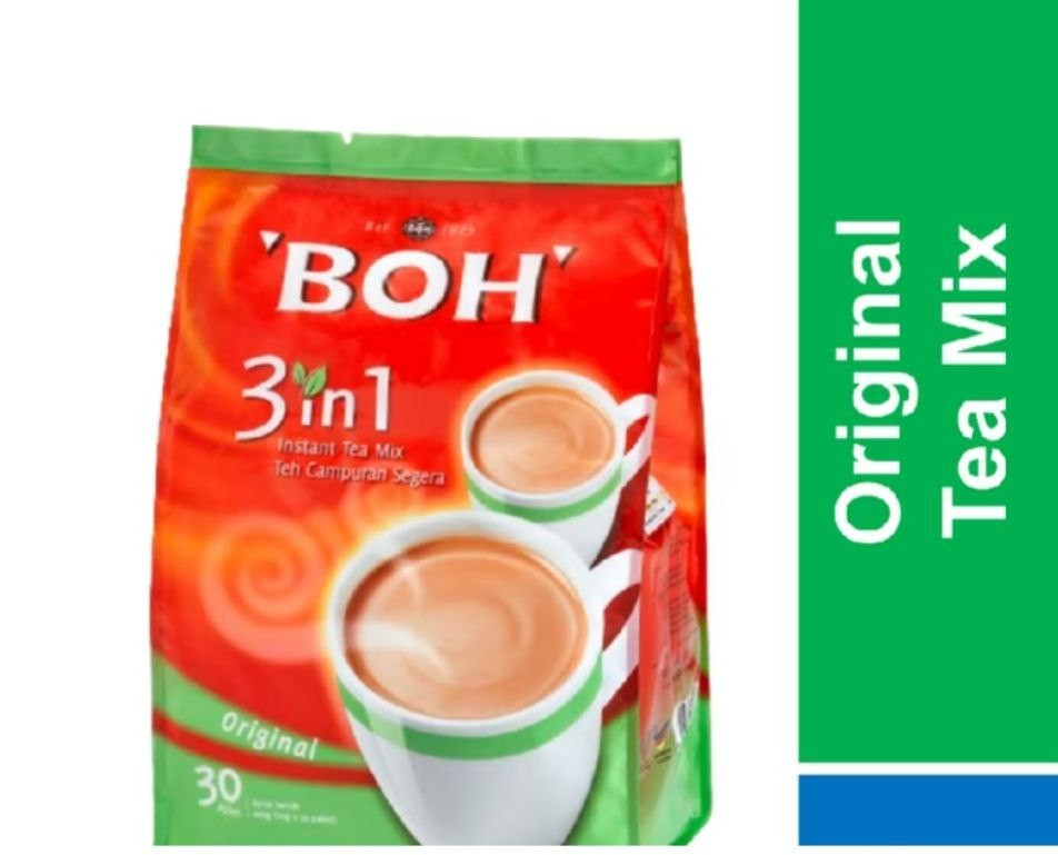 Boh 3in1 Instant Tea Mix Pack 20g x 30s Original tea mix