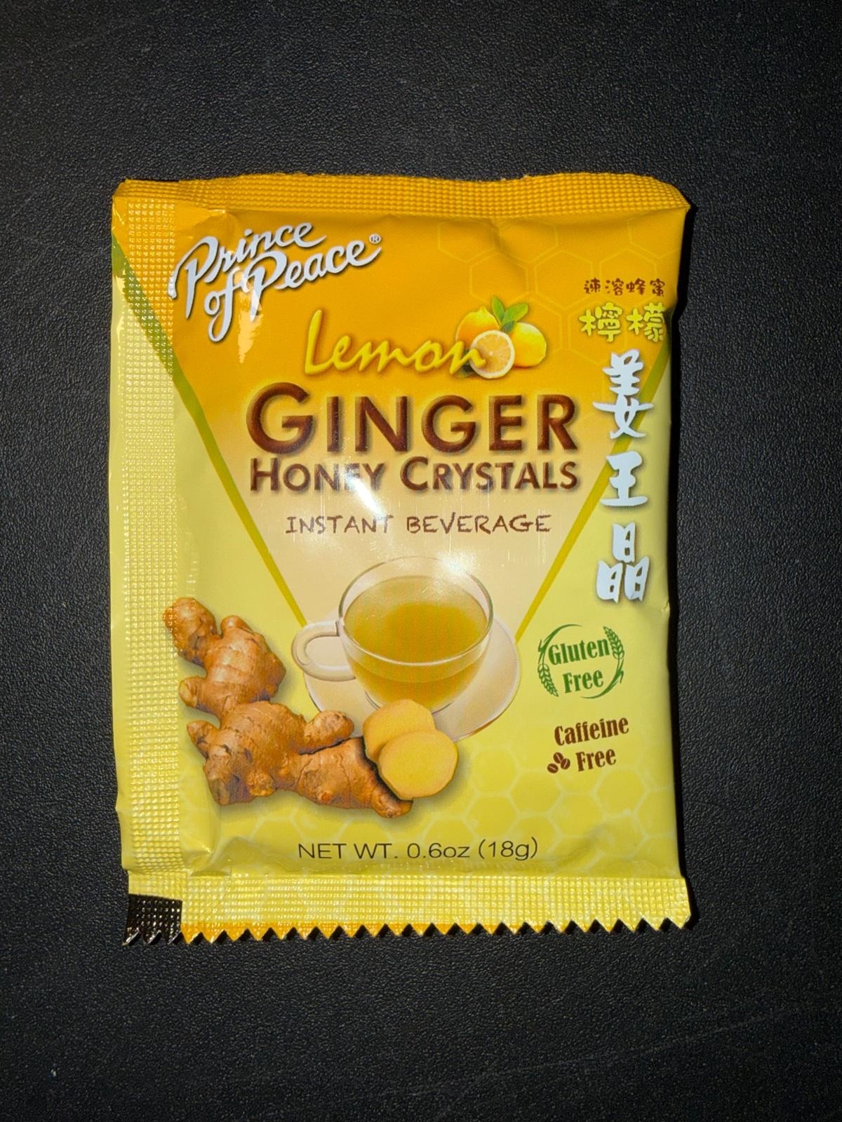 BRAND NEW SEALED Prince of Peace 28 x Ginger Honey (18 original & 10 lemon)