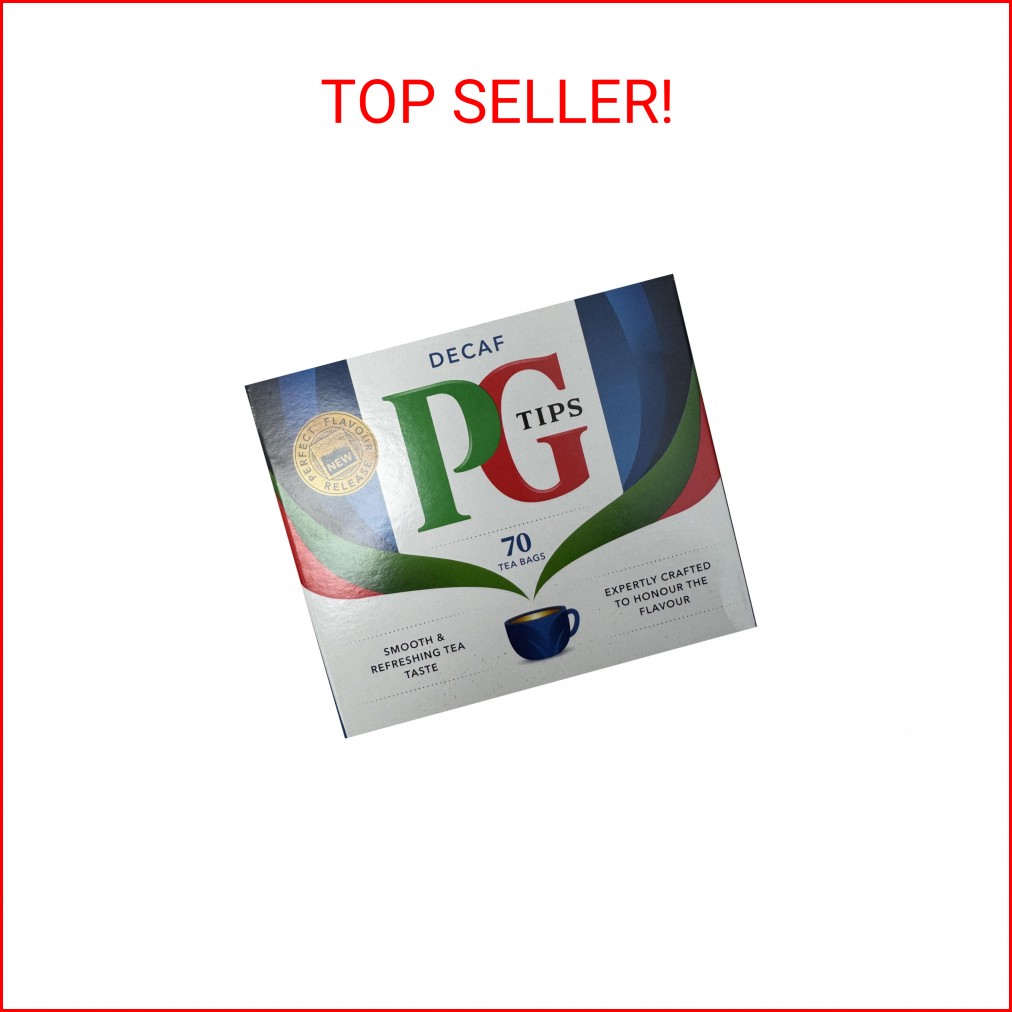 PG Tips Decaf 70 Ct Tea Bags – 2 Pack