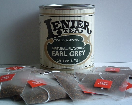 Lenier’s Earl Grey Biodegradable Nylon Tea Bags 18 Count Reusable Tins